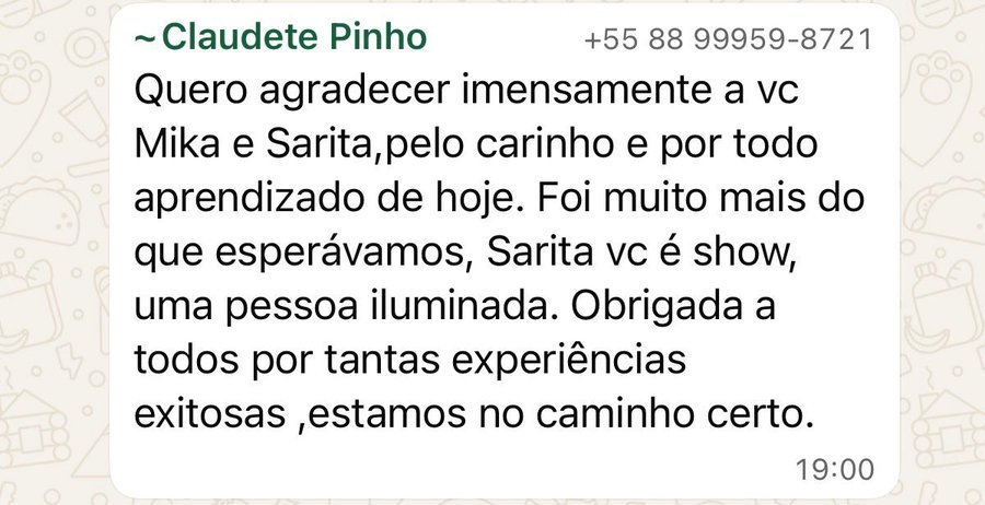 Depoimento Claudete Pinho — Instituto Nexus